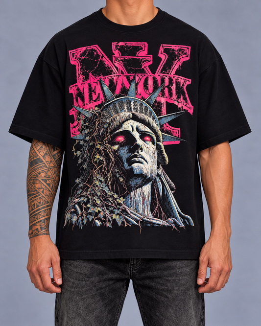 Camiseta Oversize New York Liberty